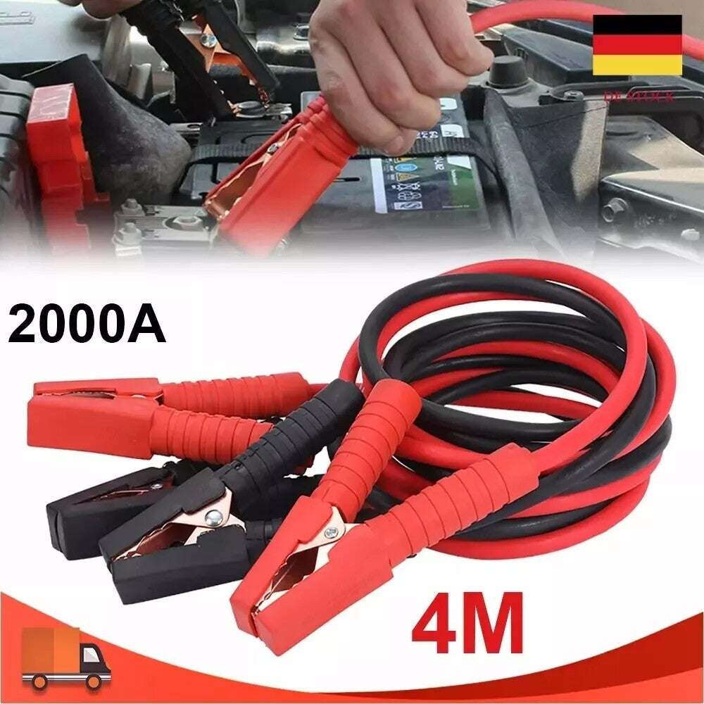 2x4m CAR TRUCK CAR Battery Jumper Cable Jumper Cable 2000A