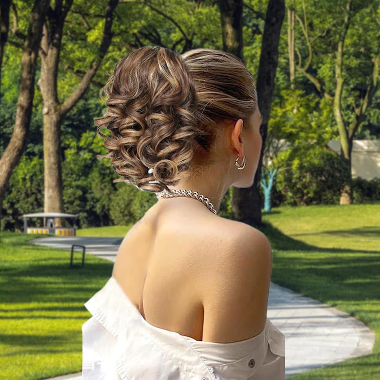 Fake Hair Claw Clip Ponytail Extension 9Inch Pferdeschwanz Erweiterung