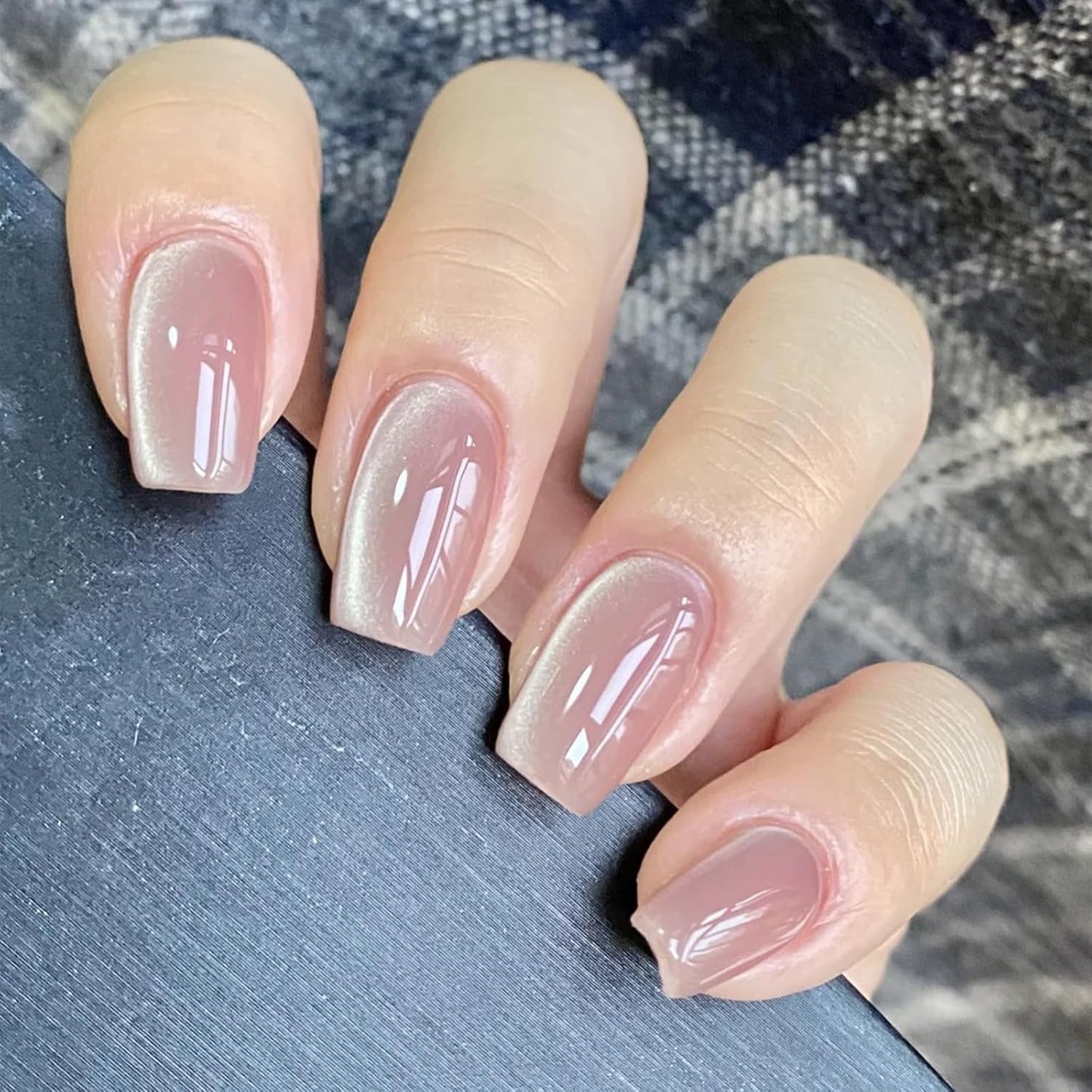 24 Stück Press on Nails Acrylnägel Schönheit, Press on Nails, Nägel Zum Aufkleben, Nail Tips, Fake Nails, Fingernägel, Künstliche Nägel, Kunstnägel, Nails