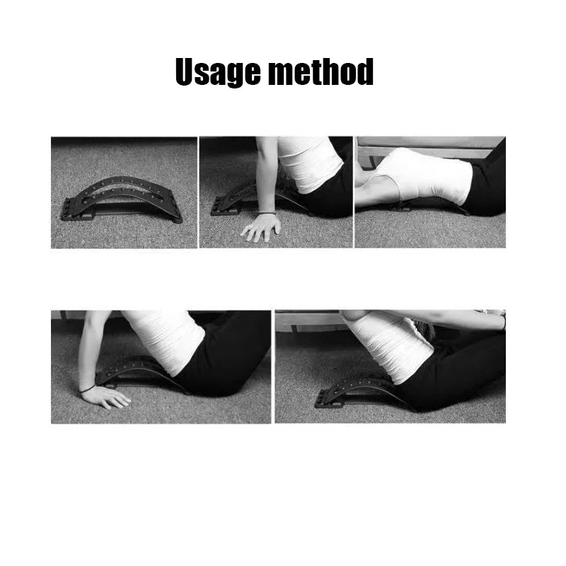 Rückenmassagegerät Bahre Ausrüstung Massagewerkzeuge Massageador Magic Stretch Fitness Lendenwirbelstütze Entspannung Wirbelsäule Schmerzlinderung