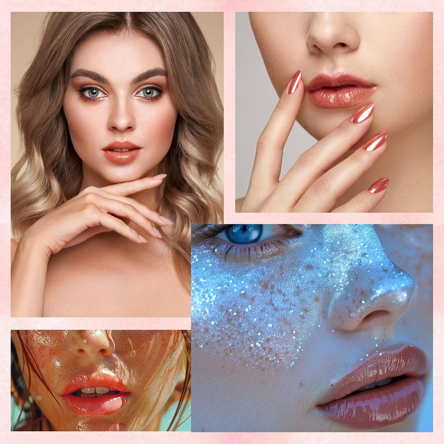 Plumping Lip Oil, Klar Sofortig Plumper Lip Gloss, Moisturizing Lippenöl Lip Plumping Booster, Langanhaltend Glossy Pflegende Lippen Lip Balm Lip Plumper FĂŒr Frauen MĂ€dchen (1#)