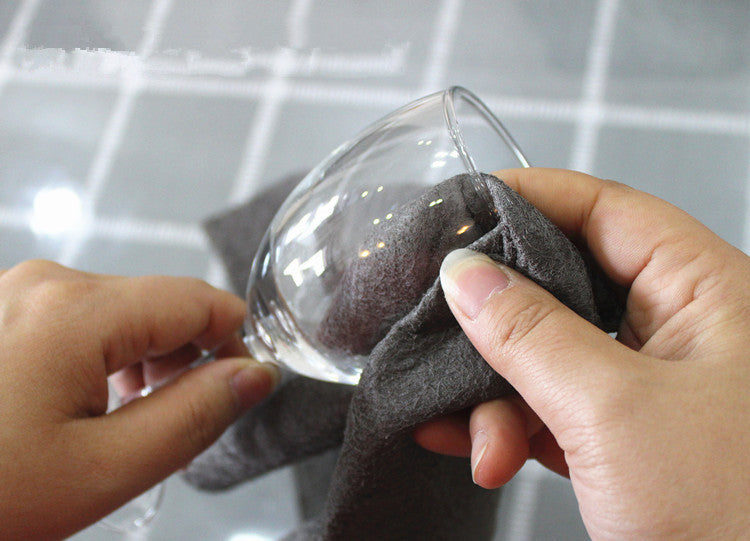 Magic Cleaning Cloth Microfiber Household Cleaning Cloth For Glass Windows Mirrors Car Kitchen Gadgets