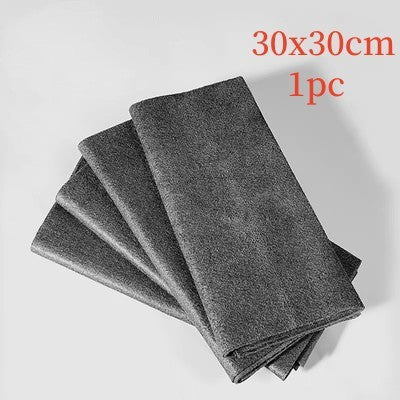 Magic Cleaning Cloth Microfiber Household Cleaning Cloth For Glass Windows Mirrors Car Kitchen Gadgets