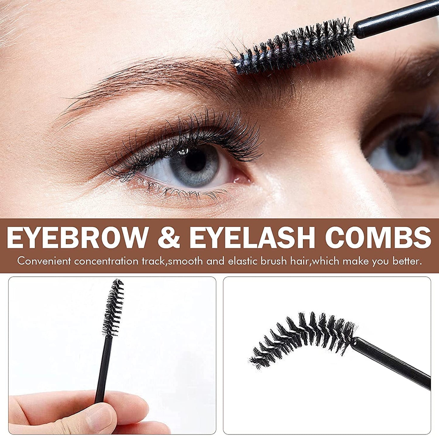 Augenbrauen Stempel Schablonen Wiederverwendbares Makeup Brauenpuder Augenbrauenstempel Kit Augenbrauenstempel Geeignet Für Frauen Brauenformung Wasserdichtes Make up Kosmetikset-Dunkelbraun