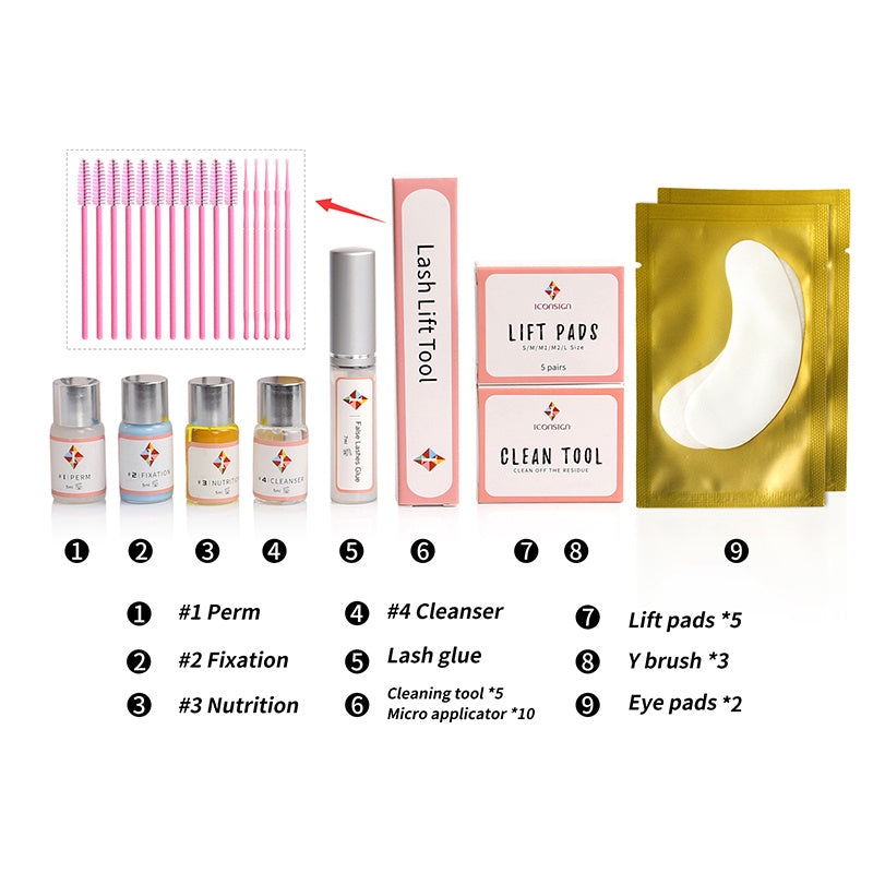 Upgrade Version Lash Lift Kit ICONSIGN Eyes Makeup Tools