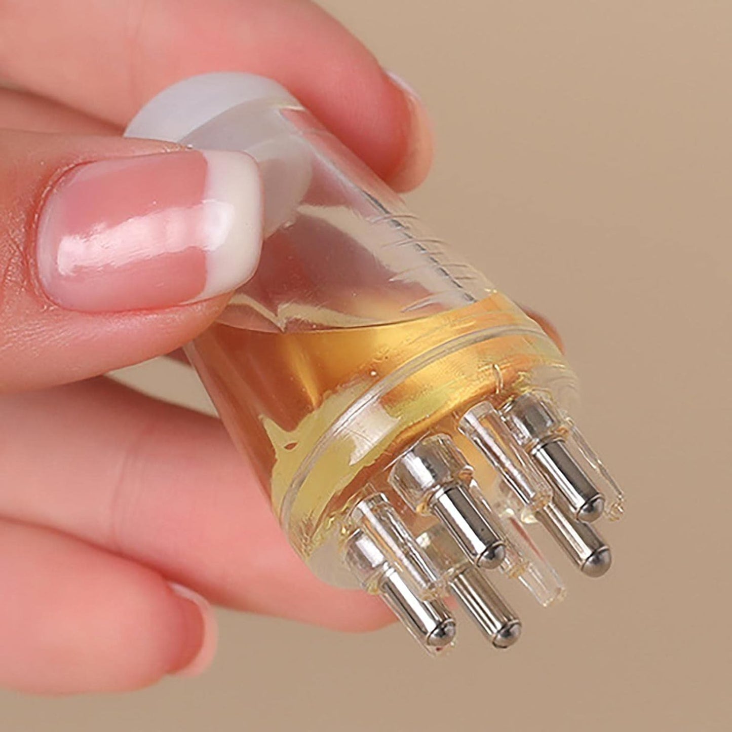 Haaröl Applikator Flasche, 1/2/3 Stück Haar Kopfhaut Applikator, Tragbarer Flüssigöl Spender Für Haare, Wurzelkamm Applikator Flasche, Kopfhaut Massagegerät Mit Rollball