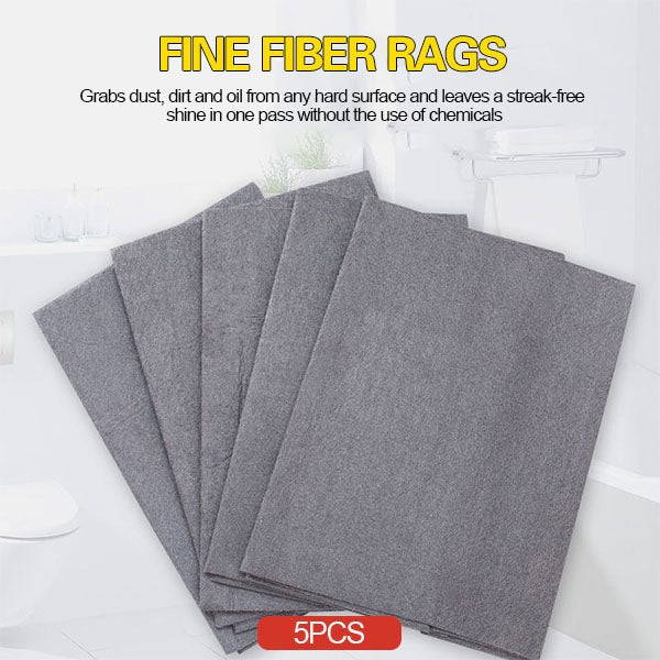 Magic Cleaning Cloth Microfiber Household Cleaning Cloth For Glass Windows Mirrors Car Kitchen Gadgets