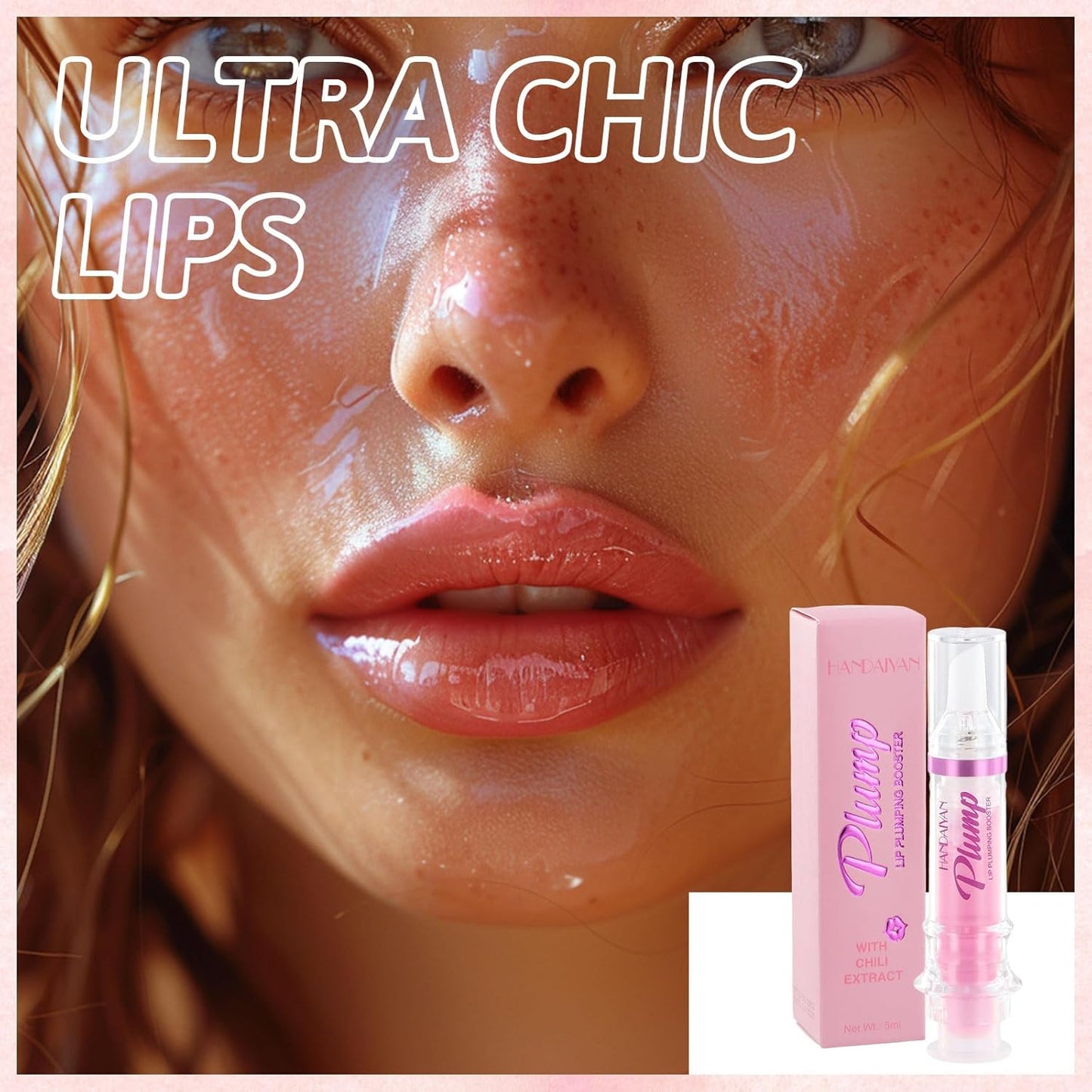Plumping Lip Oil, Klar Sofortig Plumper Lip Gloss, Moisturizing Lippenöl Lip Plumping Booster, Langanhaltend Glossy Pflegende Lippen Lip Balm Lip Plumper FĂŒr Frauen MĂ€dchen (1#)