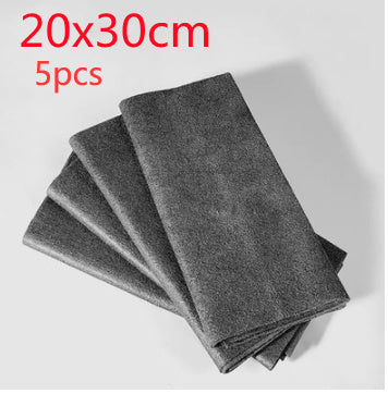 Magic Cleaning Cloth Microfiber Household Cleaning Cloth For Glass Windows Mirrors Car Kitchen Gadgets