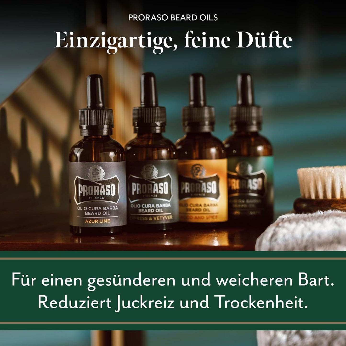 Proraso Beard Oil Azur Lime, 30 Ml