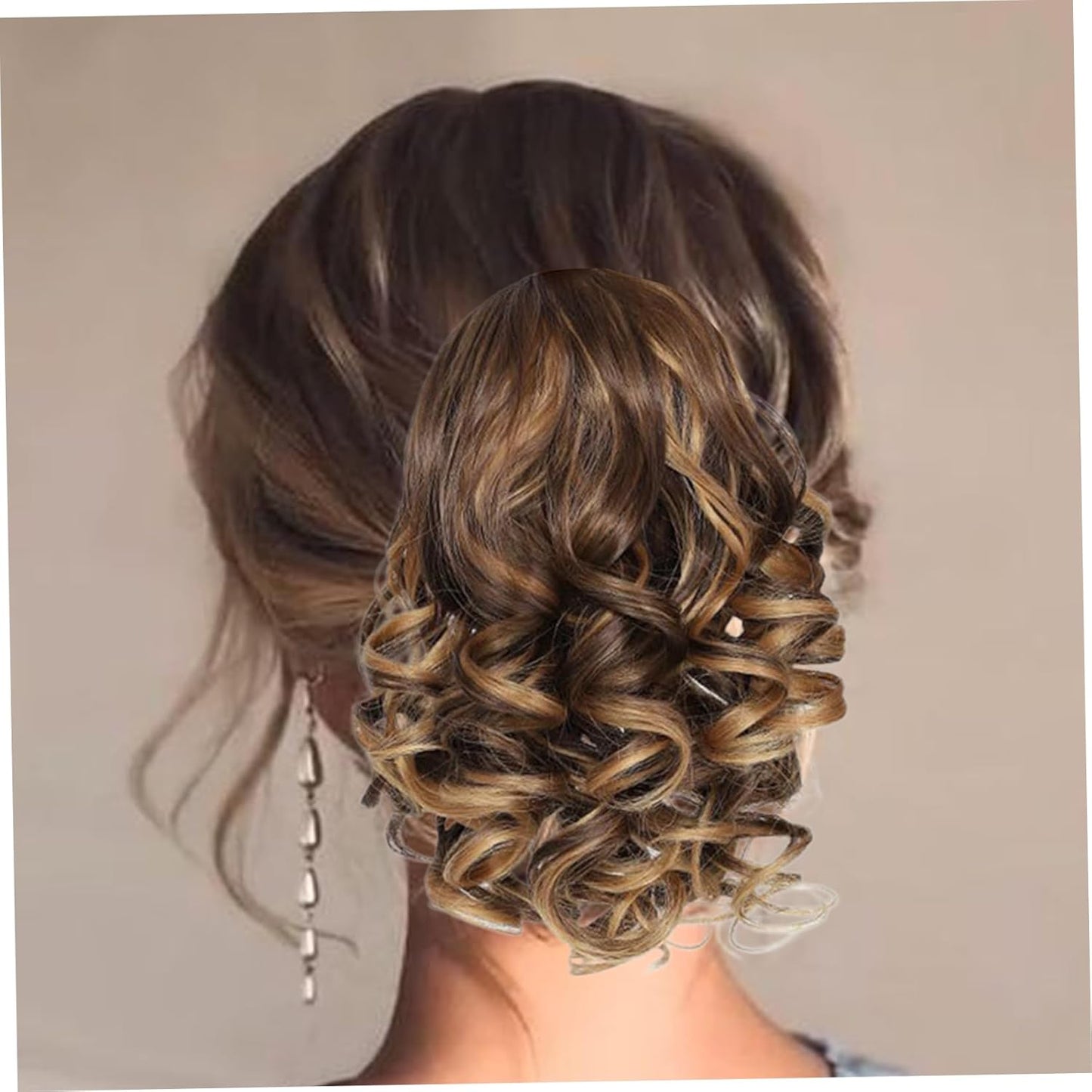 Fake Hair Claw Clip Ponytail Extension 9Inch Pferdeschwanz Erweiterung