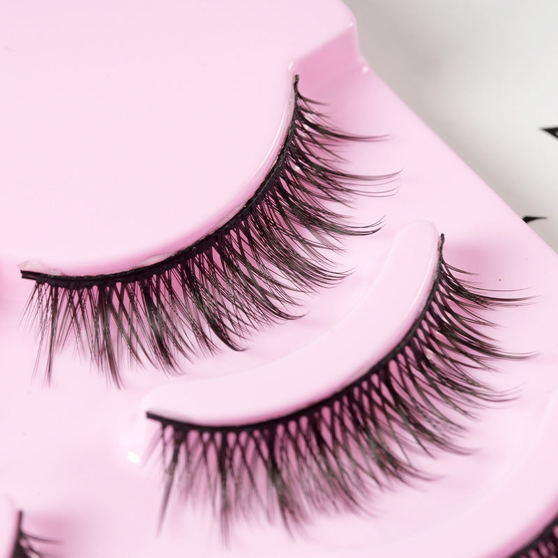 5 Pairs Manga Lashes Natural Wispy Korean Makeup Artificial False Eyelashes