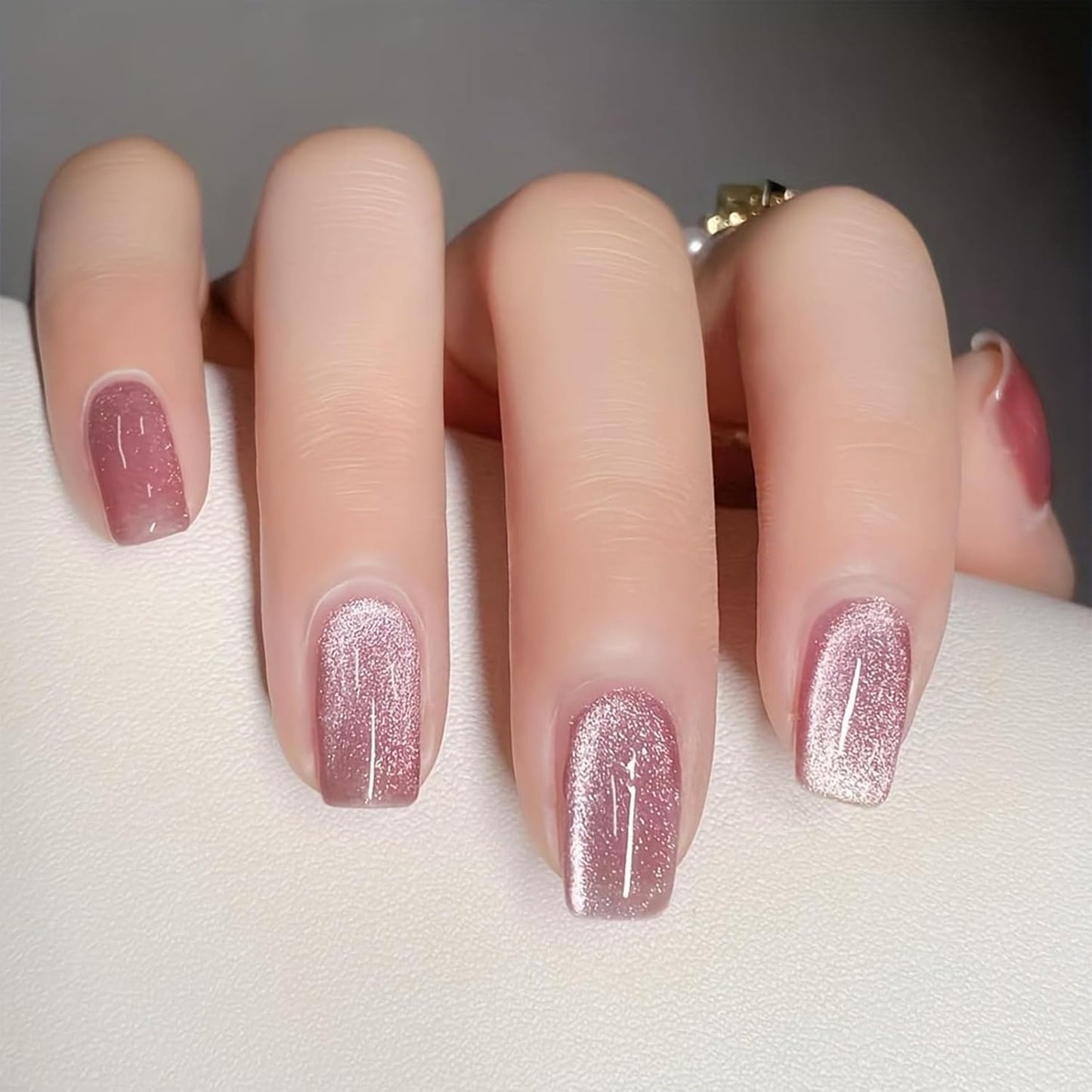 24 Stück Press on Nails Acrylnägel Schönheit, Press on Nails, Nägel Zum Aufkleben, Nail Tips, Fake Nails, Fingernägel, Künstliche Nägel, Kunstnägel, Nails