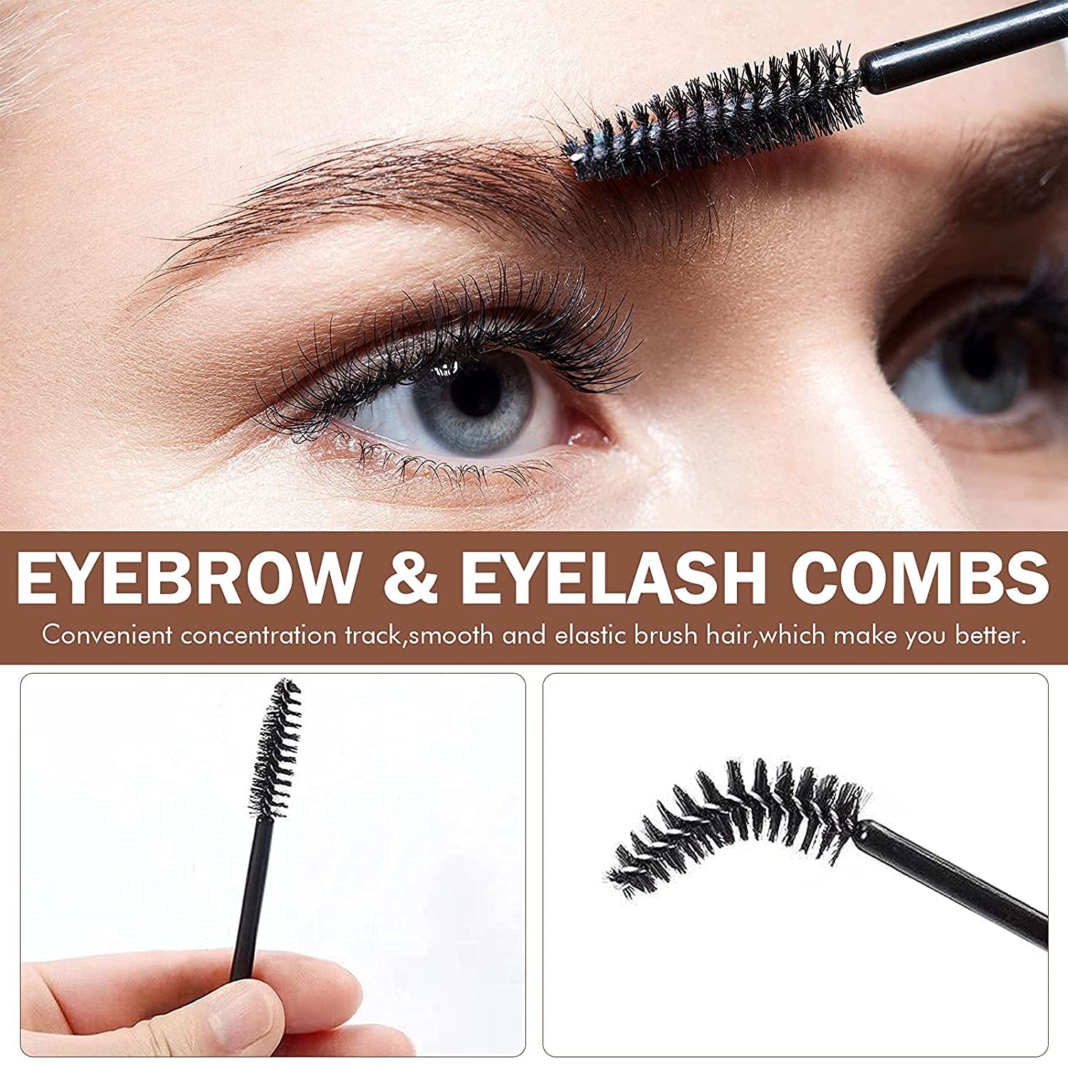 Augenbrauen Stempel Schablonen Wiederverwendbares Makeup Brauenpuder Augenbrauenstempel Kit Augenbrauenstempel Geeignet Für Frauen Brauenformung Wasserdichtes Make up Kosmetikset-Dunkelbraun