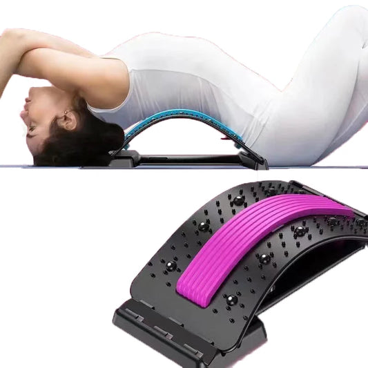Rückenmassagegerät Bahre Ausrüstung Massagewerkzeuge Massageador Magic Stretch Fitness Lendenwirbelstütze Entspannung Wirbelsäule Schmerzlinderung