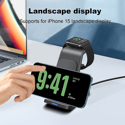 Three In One Wireless Charger Bracket Base