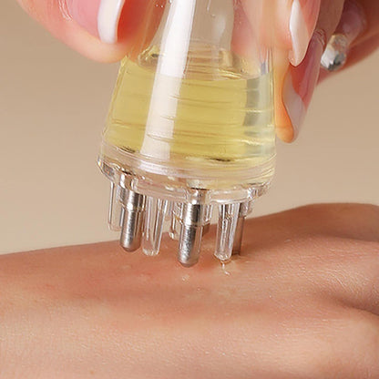 Haaröl Applikator Flasche, 1/2/3 Stück Haar Kopfhaut Applikator, Tragbarer Flüssigöl Spender Für Haare, Wurzelkamm Applikator Flasche, Kopfhaut Massagegerät Mit Rollball